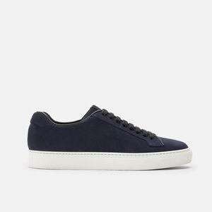 Portuguese Suede Men's Shoes - Navy